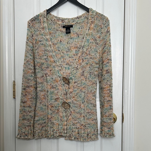 BCBGMaxAzria Multicolor Knit Cardigan - Picture 1 of 2